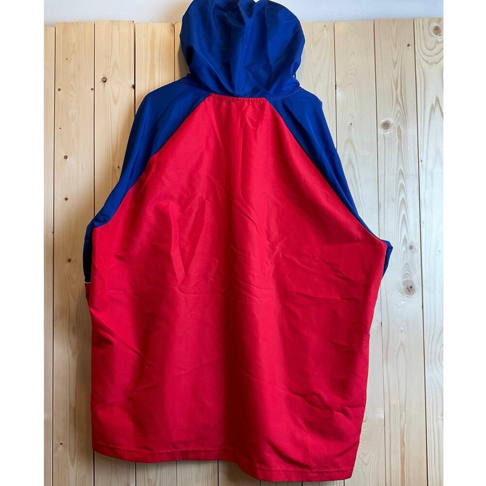 Philadelphia Phillies Men's Windbreaker Jacket, Navy Blue and Red - Size 2XL - Picture 3 of 9